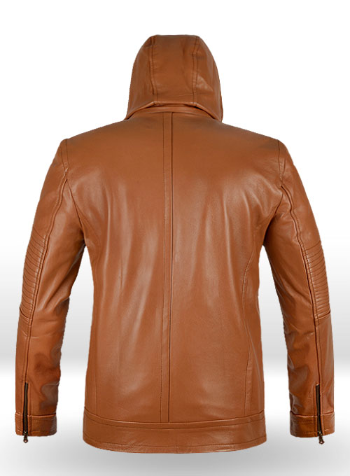Terrain Brown Mission Impossible Ghost Protocol Leather Jacket - Click Image to Close