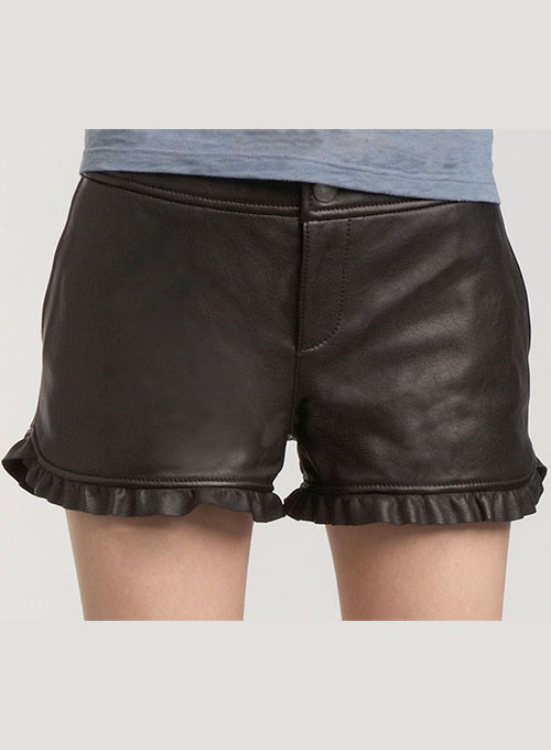Leather Cargo Shorts Style # 353
