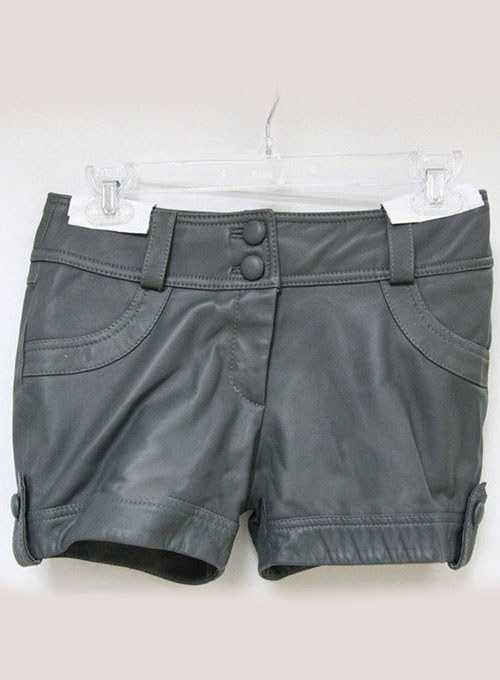 Leather Cargo Shorts Style # 355