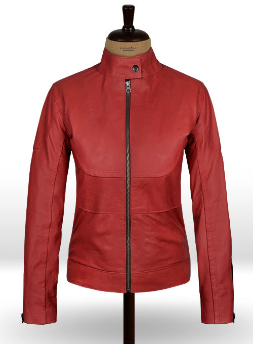 Soft Tango Red Washed Teenage Mutant Ninja Megan Fox Jacket