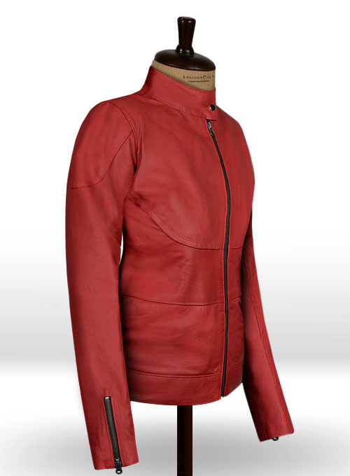 Soft Tango Red Washed Teenage Mutant Ninja Megan Fox Jacket