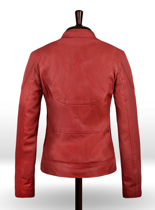 Soft Tango Red Washed Teenage Mutant Ninja Megan Fox Jacket