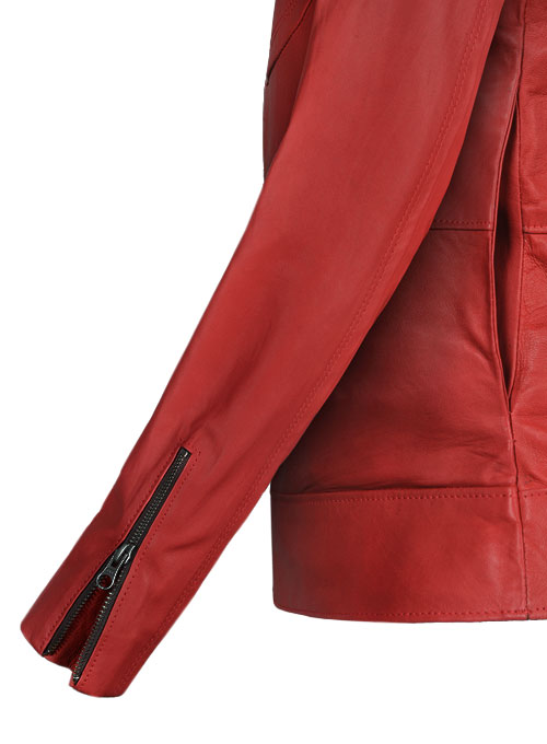 Soft Tango Red Washed Teenage Mutant Ninja Megan Fox Jacket
