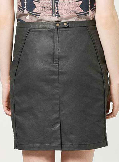 Versus Leather Skirt - # 197 - Click Image to Close