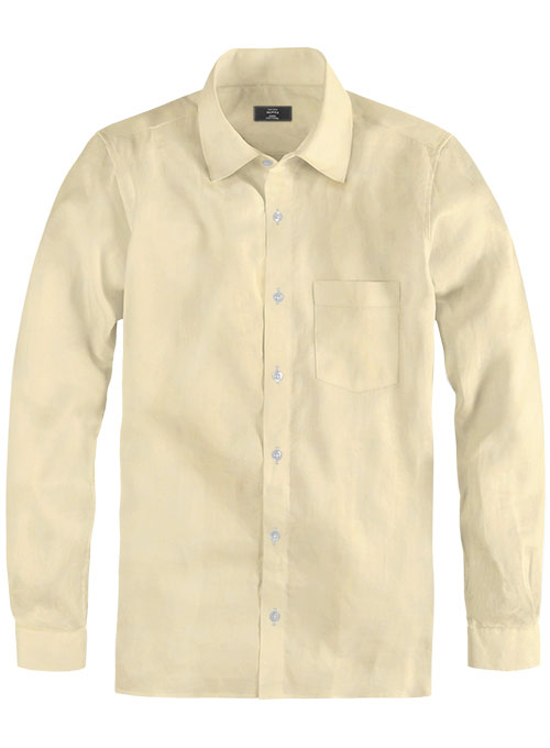 Giza Melon Cotton Shirt- Full Sleeves - Click Image to Close