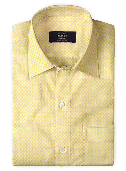 Giza Y Checks Cotton Shirt