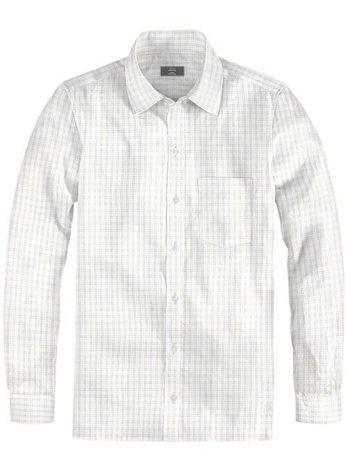 Italian Cotton Basta Shirt - Click Image to Close