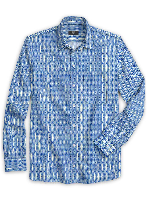 Italian Cotton Tolina Shirt - Click Image to Close