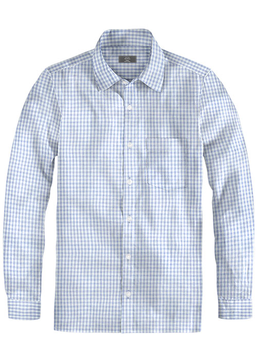 Italian Cotton Violi Shirt - Click Image to Close