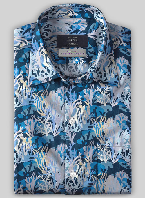 Liberty Solida Cotton Shirt