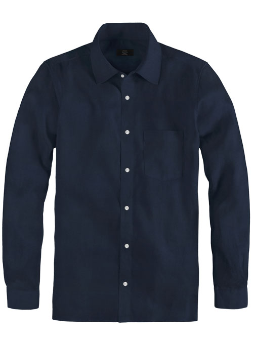 Navy Poplene Shirt