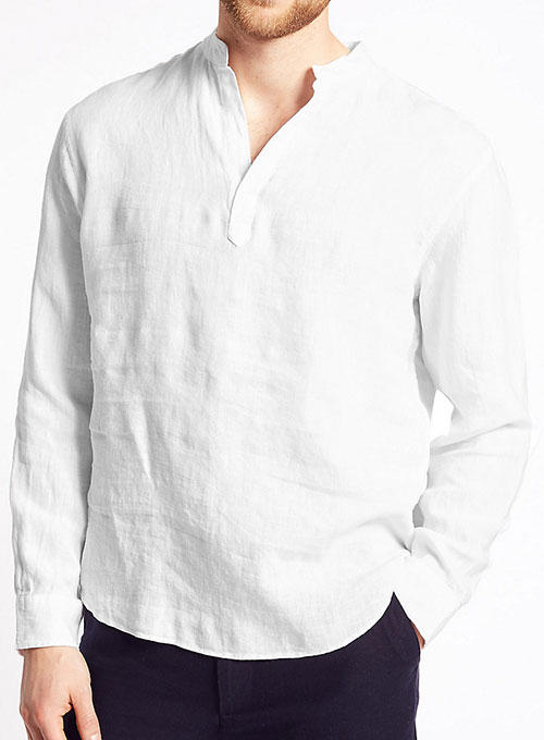 Linen Overhead Shirt - Click Image to Close
