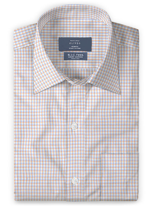 S.I.C. Tess. Italian Cotton Gisso Shirt