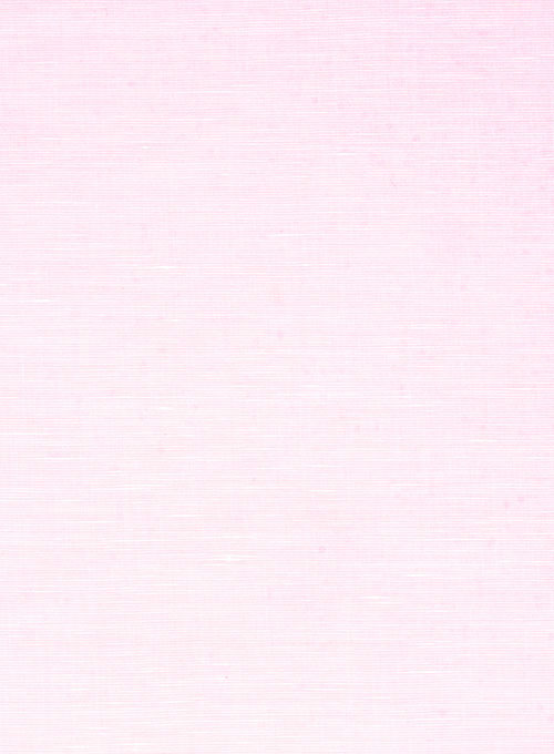 S.I.C. Tess. Italian Cotton Linen Light Pink Shirt - Click Image to Close