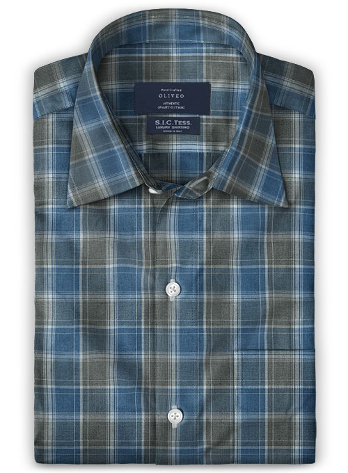 S.I.C. Tess. Italian Cotton Pudoni Shirt