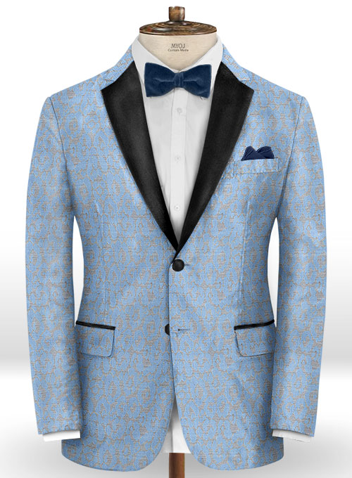 Adali Serenity Wool Tuxedo Suit - Click Image to Close