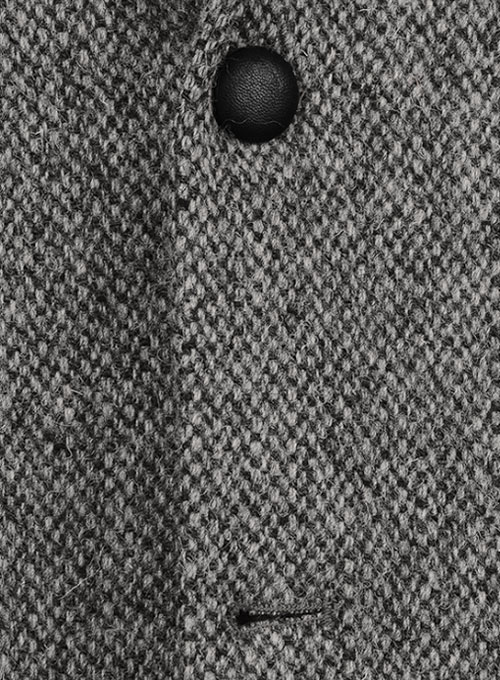 Harris Tweed Barley Gray Jacket - Click Image to Close