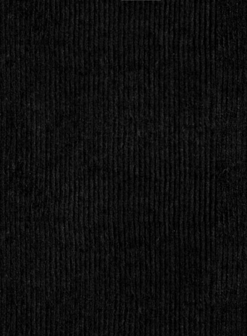 Black Thick Corduroy Suit - Click Image to Close