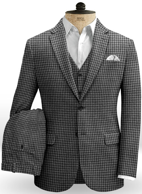 Brook Checks Tweed Suit