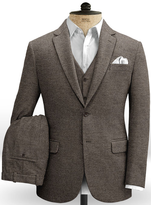 Carre Brown Tweed Suit