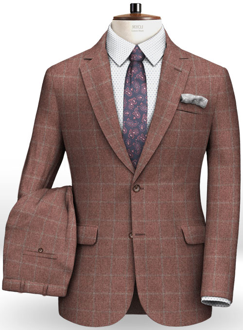 Cashmere Flannel Para Wool Suit