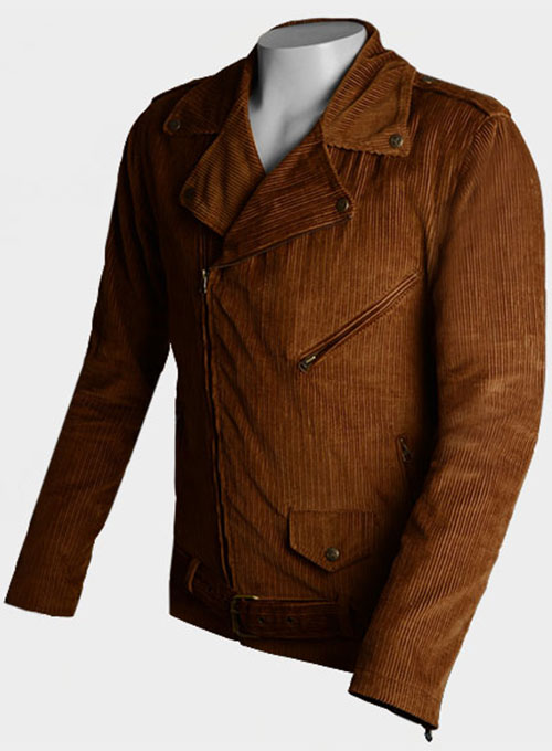 Corduroy Biker Jacket