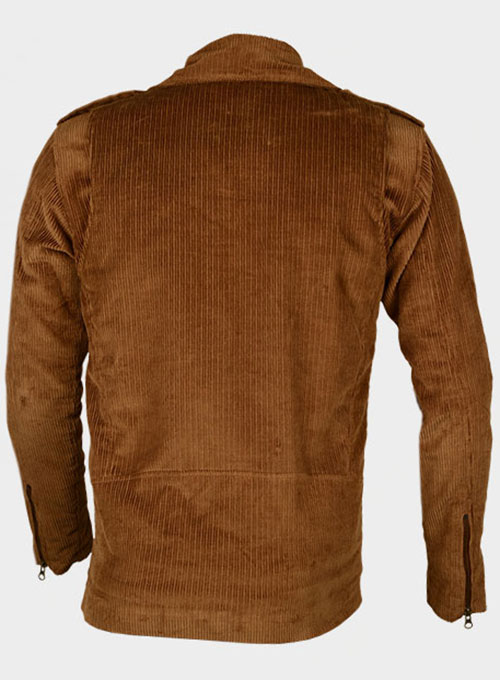 Corduroy Biker Jacket - Click Image to Close