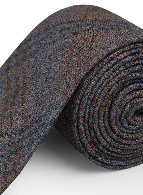 Tweed Tie - Country Blue