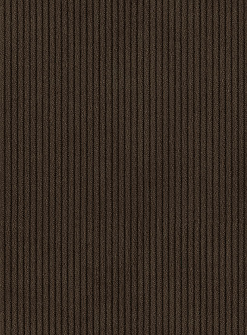 Dark Brown Thick Corduroy Suit - Click Image to Close