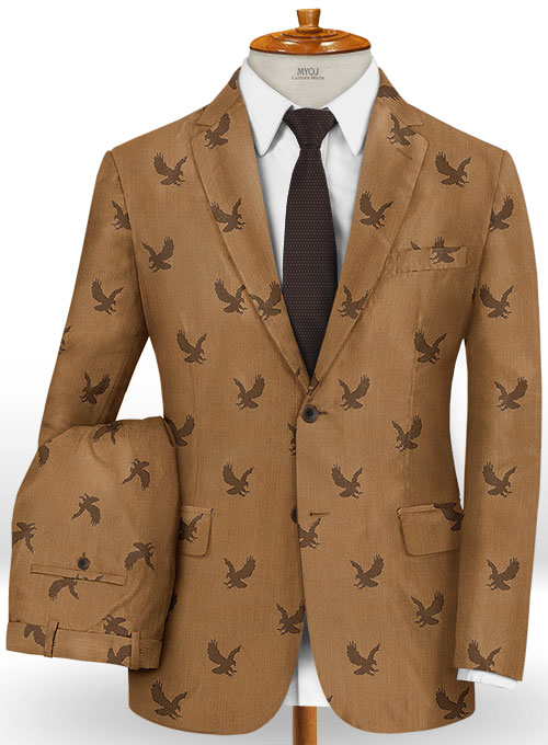 Eagle Brown Wool Suit