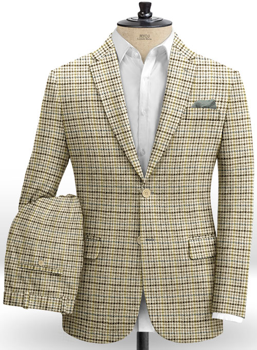 Harris Tweed Classic Fawn Suit