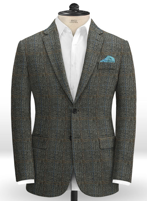 Harris Tweed Country Gray Suit