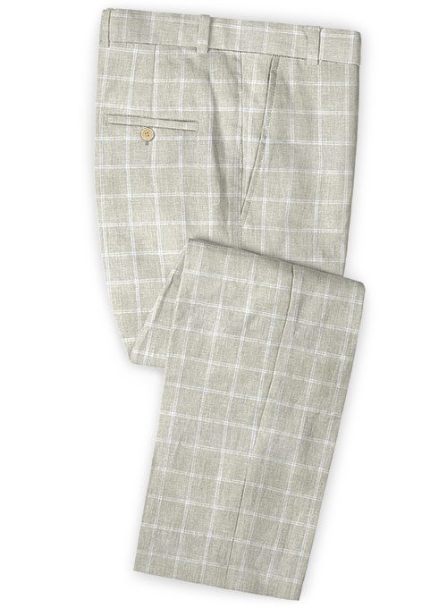 Italian Linen Barro Suit - Click Image to Close