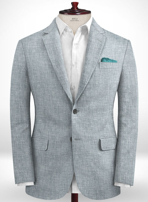 Italian Linen Chambord Gray Suit