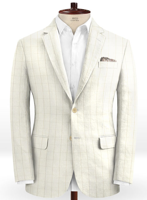 Italian Linen Diagio Suit - Click Image to Close