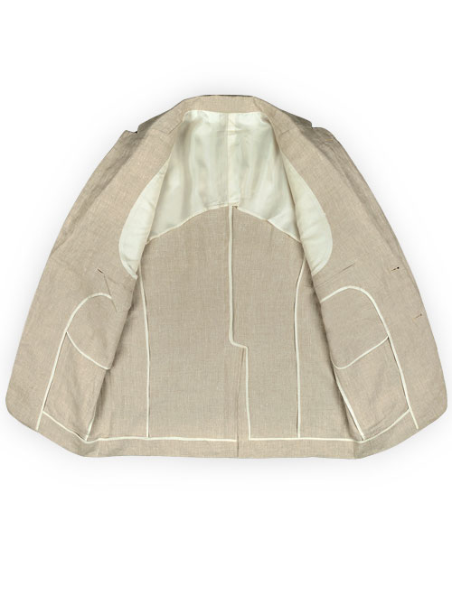 Italian Meadow Unstructured Linen Jacket