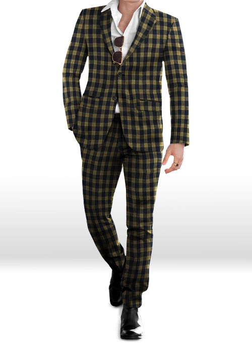 Linton Checks Tweed Suit - Click Image to Close