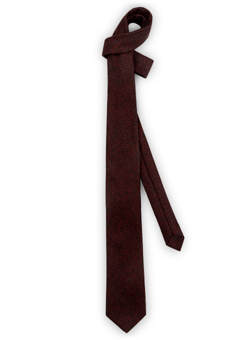 Tweed Tie - Melange Wine