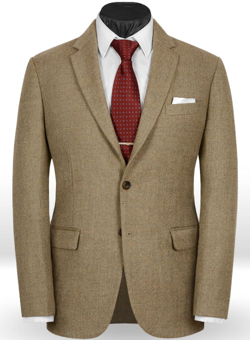 Light Weight Melange Brown Tweed Suit