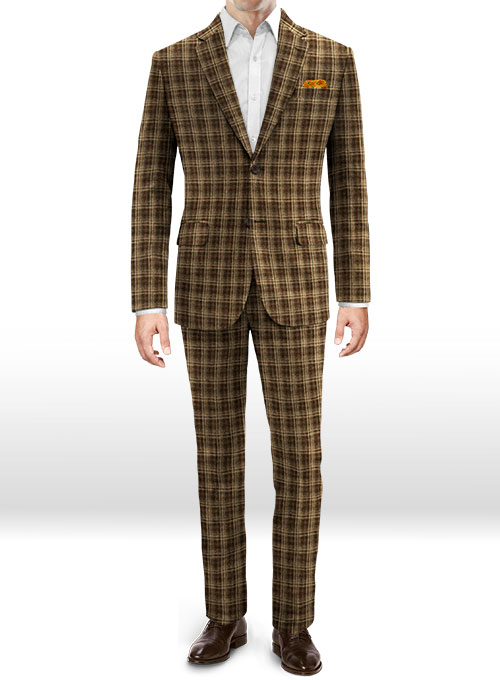 Midlands Brown Tweed Suit - Click Image to Close