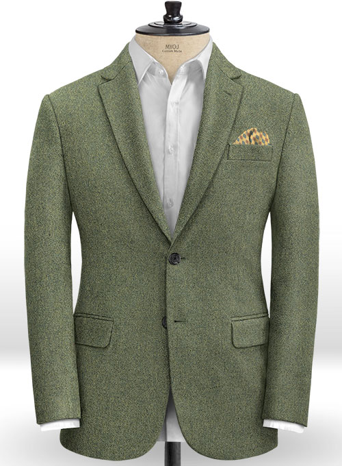 Naples Green Tweed Suit