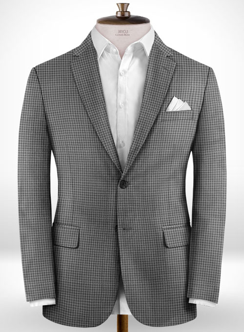 Napolean Cozy Gray Wool Suit