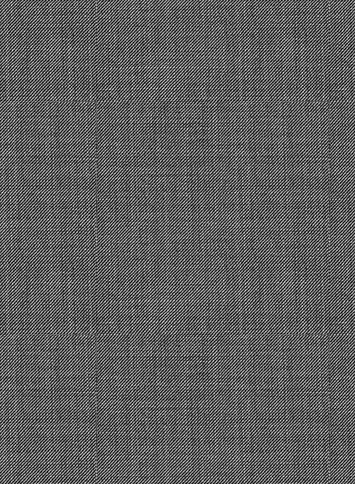 Napolean Sharkskin Gray Wool Suit