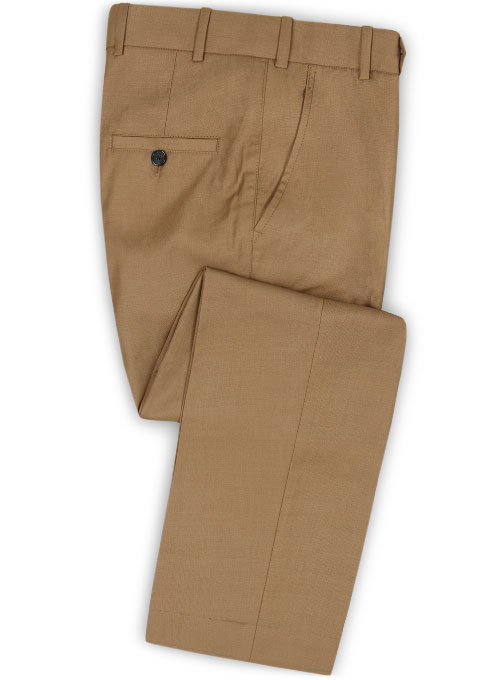 Napolean Tan Wool Suit