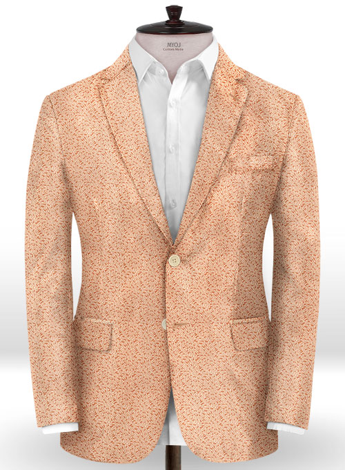 Perlo Burnt Sienna Wool Suit