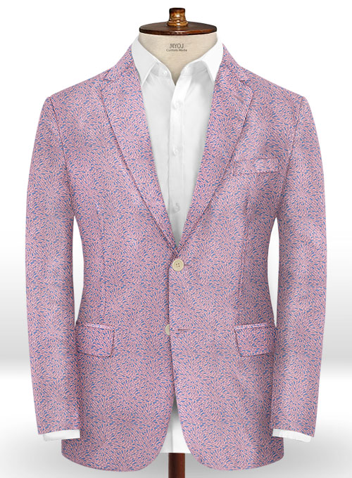Perlo Lavender Wool Suit - Click Image to Close