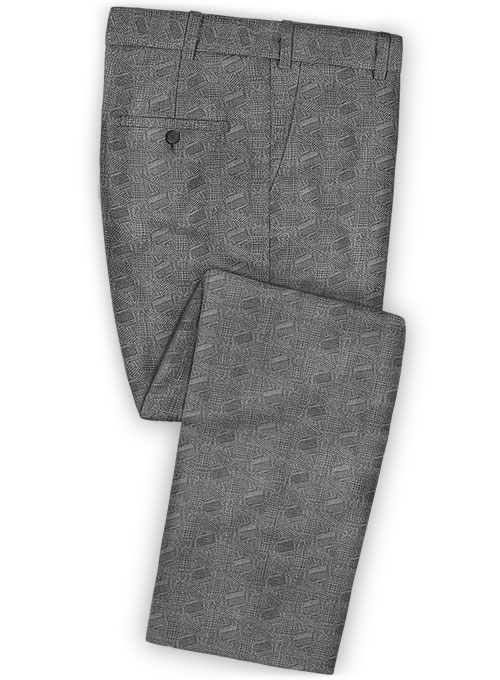 Pieri Gray Wool Suit