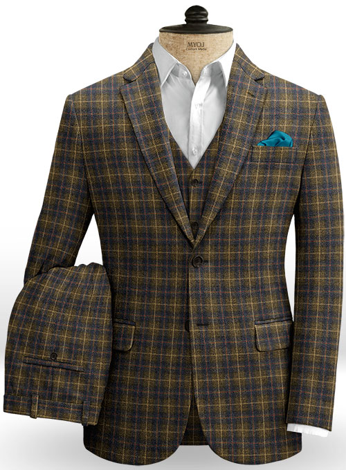 Pitten Checks Tweed Suit
