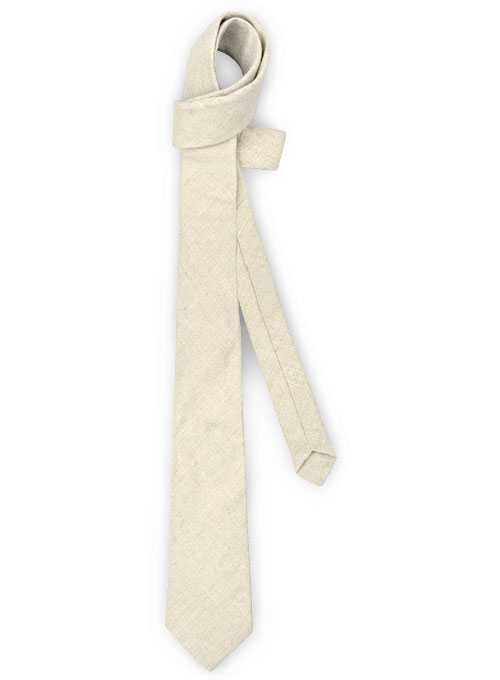Linen Tie - Pure Barn Beige - Click Image to Close