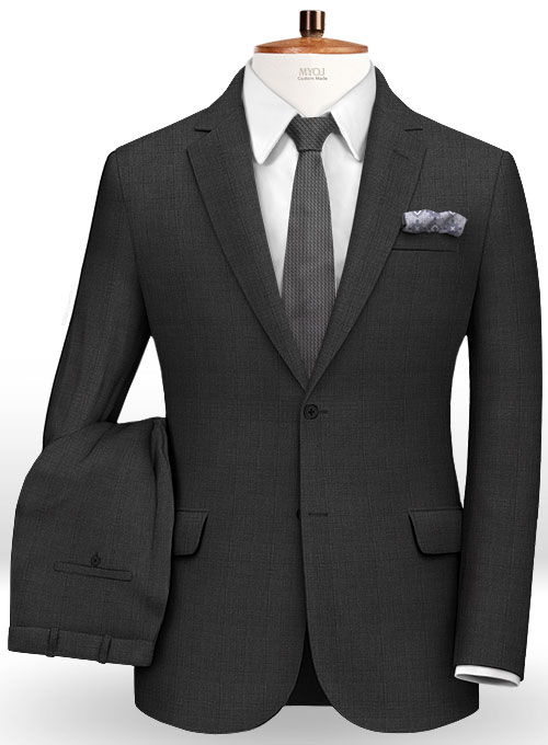 Prince Wool Charcoal Suit
